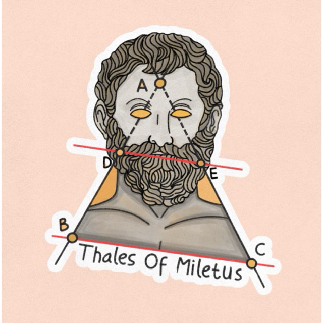 

Sticker Filsuf - Thales Of Miletus (Vinyl Glossy)