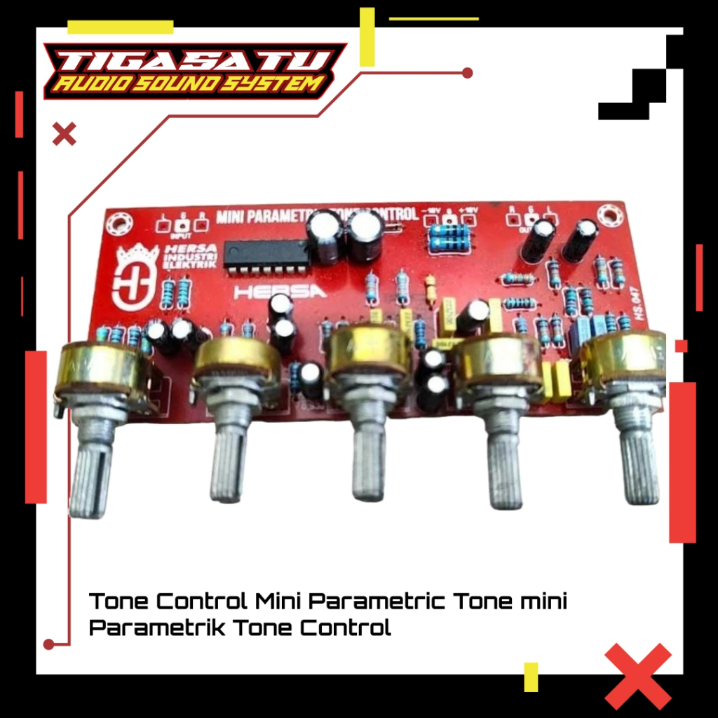 Tone Control Mini Parametric Tone mini / Parametrik Tone Control