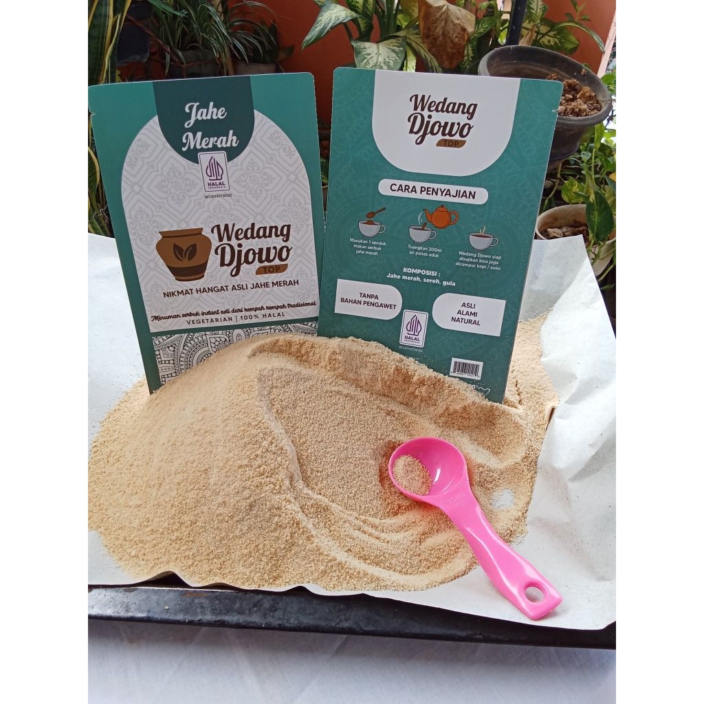 

Jahe merah mix instant isi 200 gram