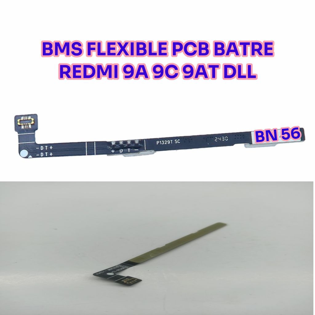 Papan PCB Konektor Cas Copotan Redmi 9A / 9C / 9AT / 10A / Poco C3 / Poco M2 Pro BMS BN56 Second Ori