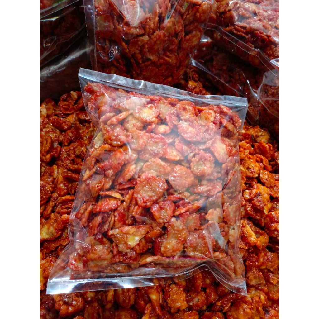 

emping melinjo pedas manis