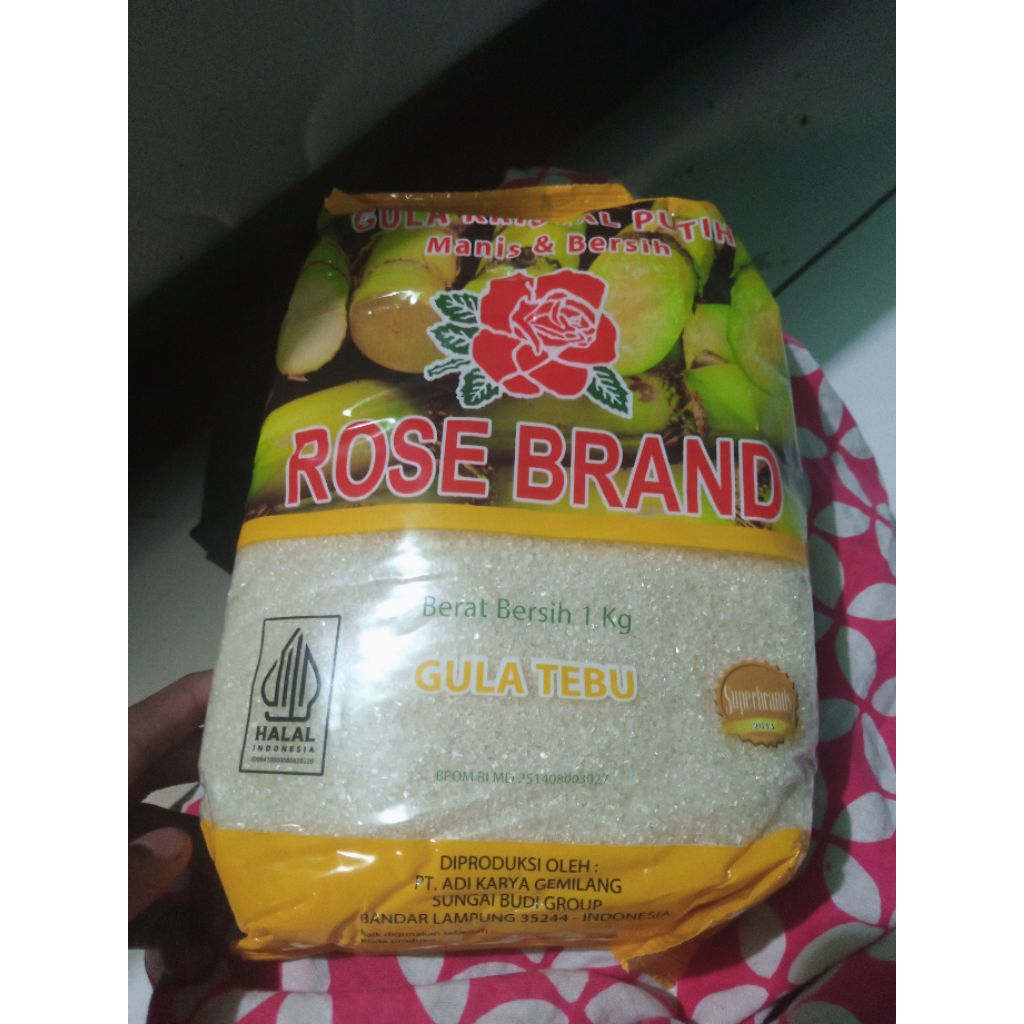 

gula pasir rose brand