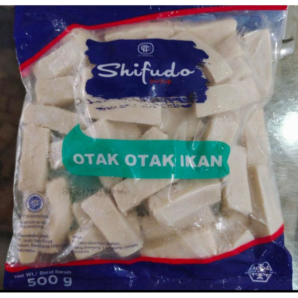 

otak otak ikan shifuda berat 500 gram frozen food