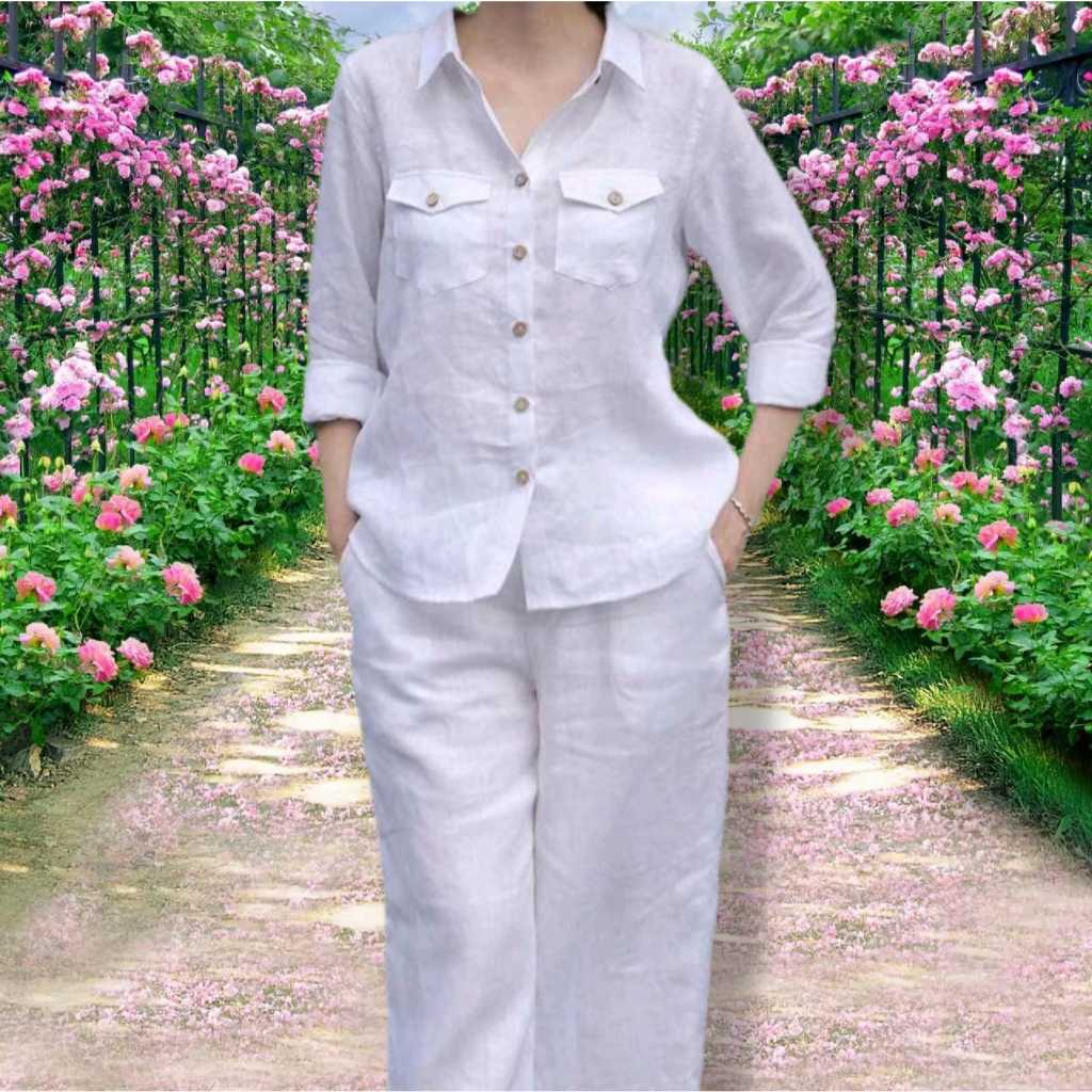 TERLARIS Cintan Setcel Wanita New Oneset - Setelan Rayon Twill Kekinian - Baju, Celana Panjang Lembu