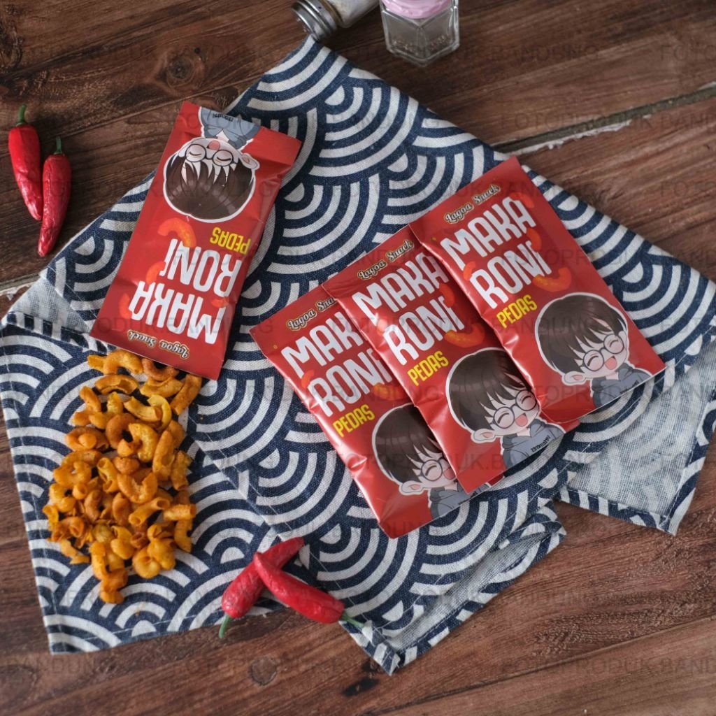 

20 PCS MAKARONI 6 RASA MIX PEDAS COKLAT KEJU BALADO JAGUNG BAKAR DAN RUMPUT LAUT Cemilan Food Jajanan