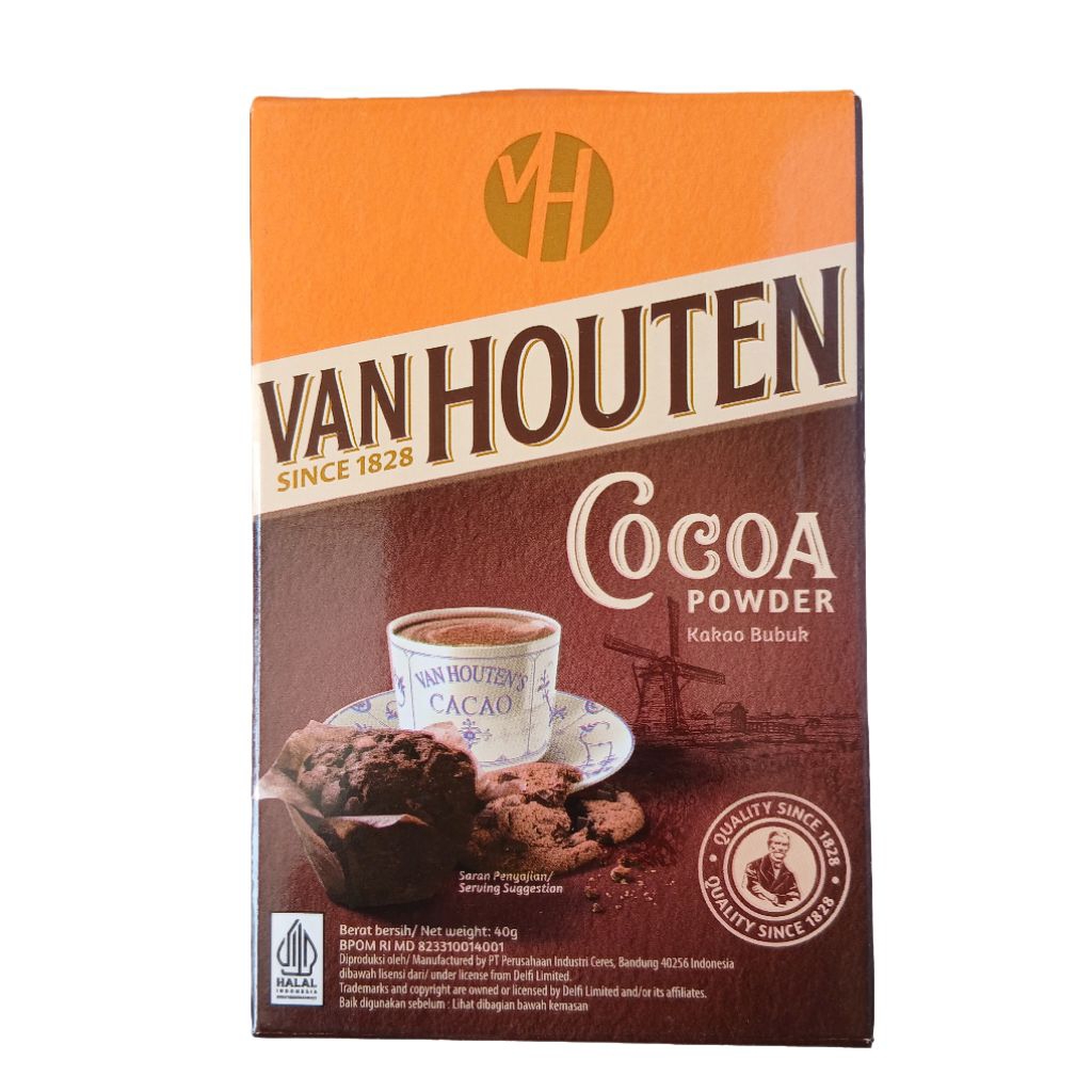 

Coklat Bubuk Van Houten 40gram - Cocoa Powder Van Houten