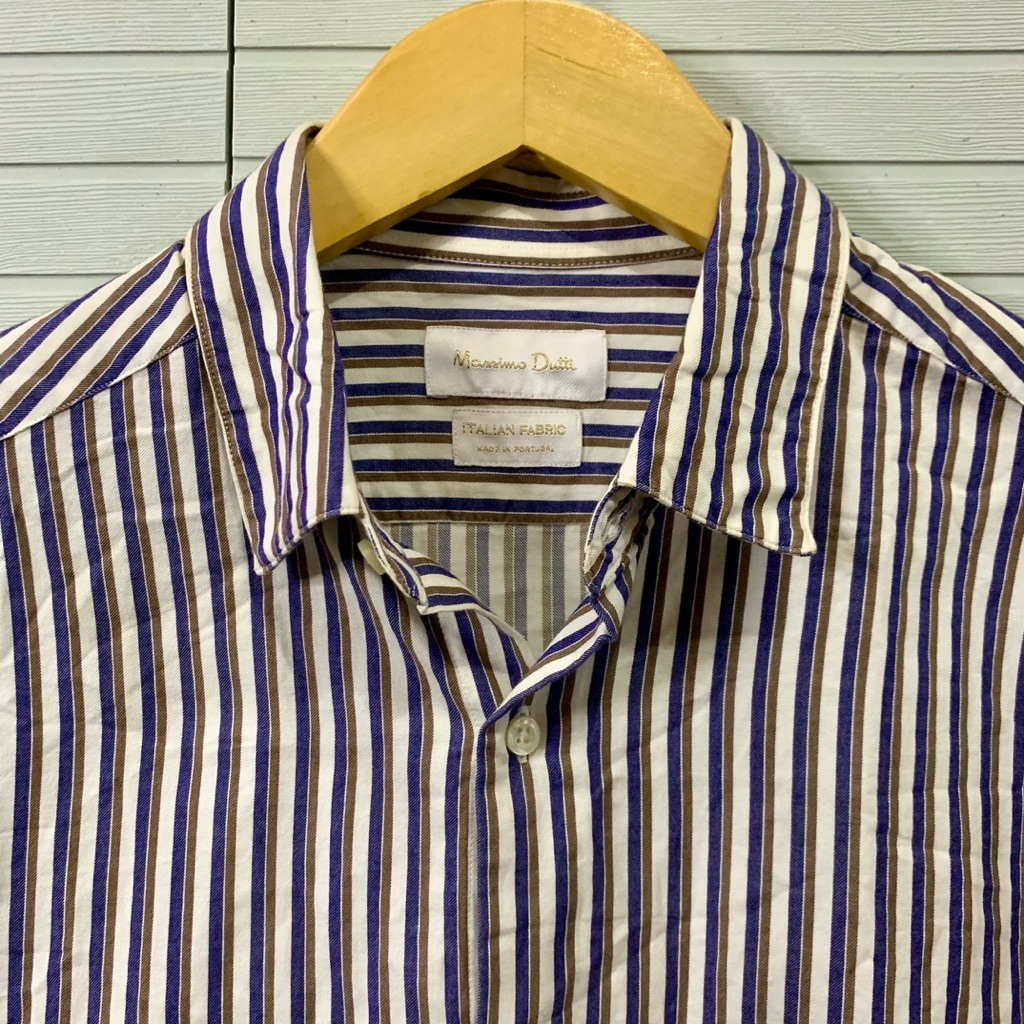 Kemeja Stripe Massimo Dutti