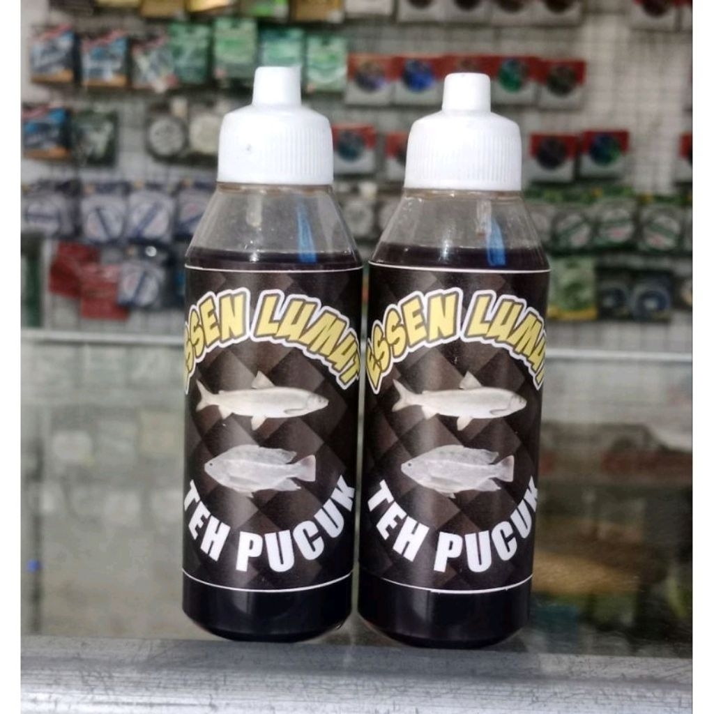 ESSEN LUMUT TEH PUCUK SPESIAL IKAN NILA DAN BANDENG