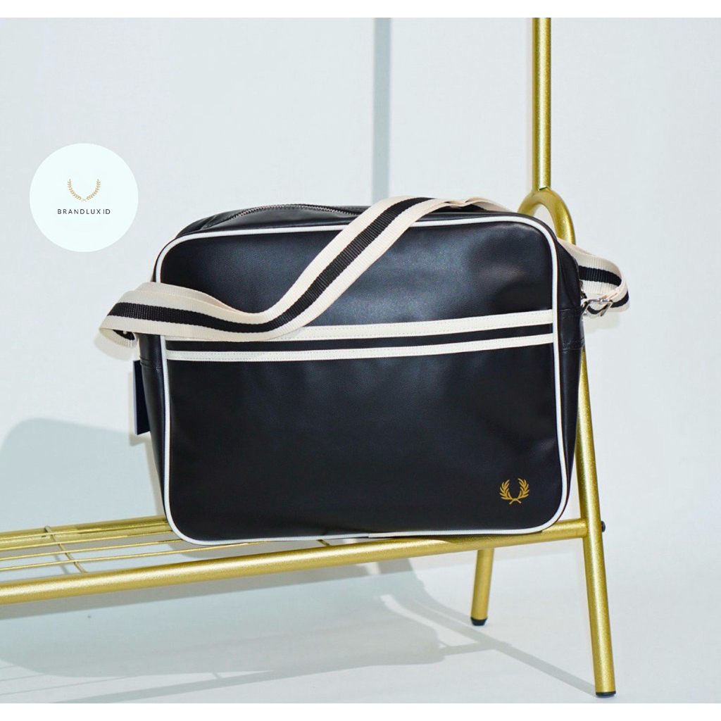 Fred Perry Classic Shoulder Bag Black