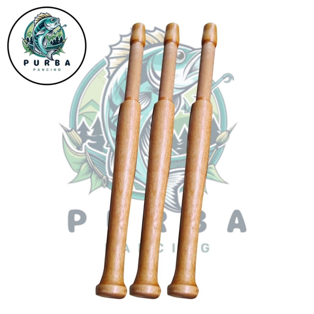 Gagang Joran Pancing Kayu 32CM