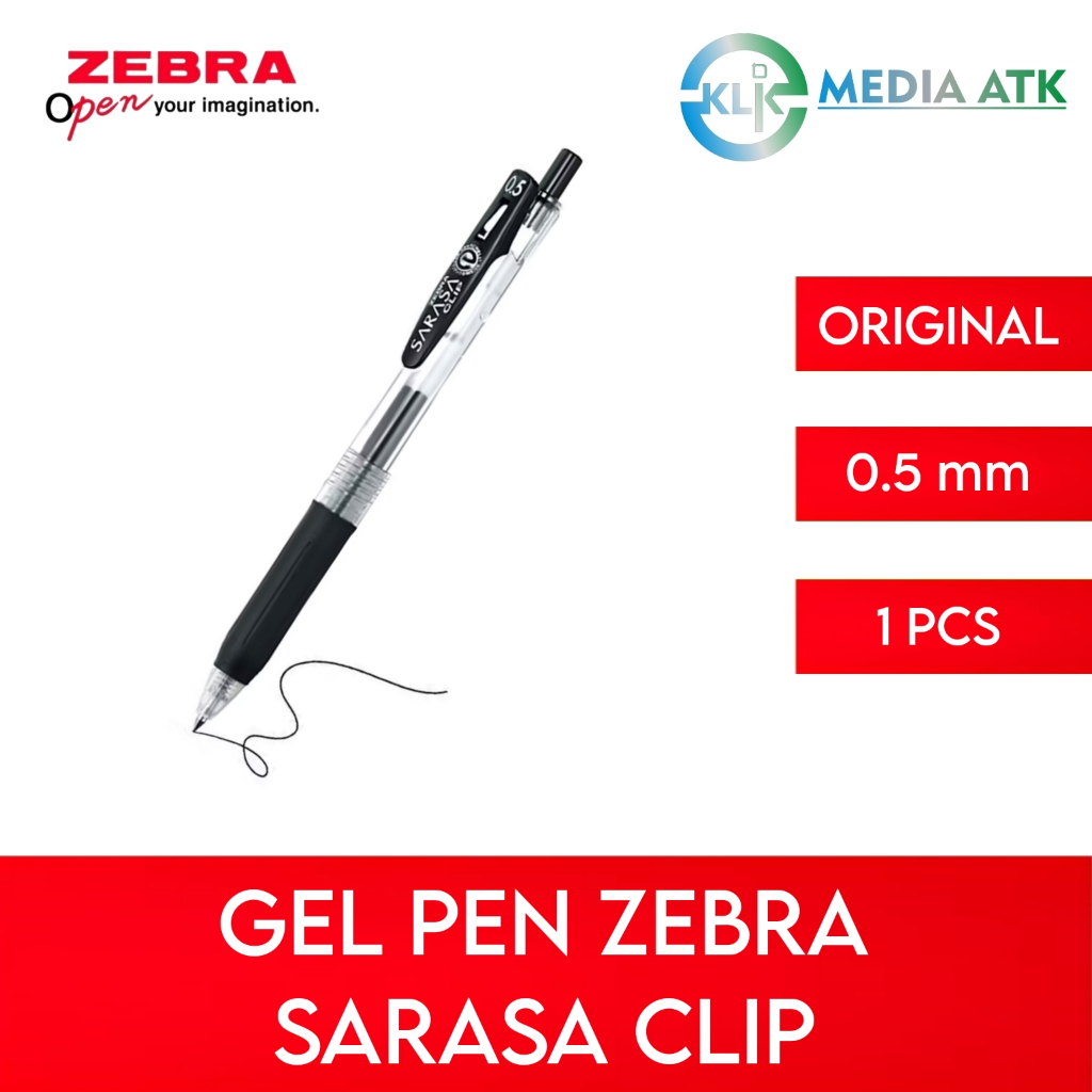 

Pen Zebra Sarasa Clip Gel 0.5 - 1 Pcs