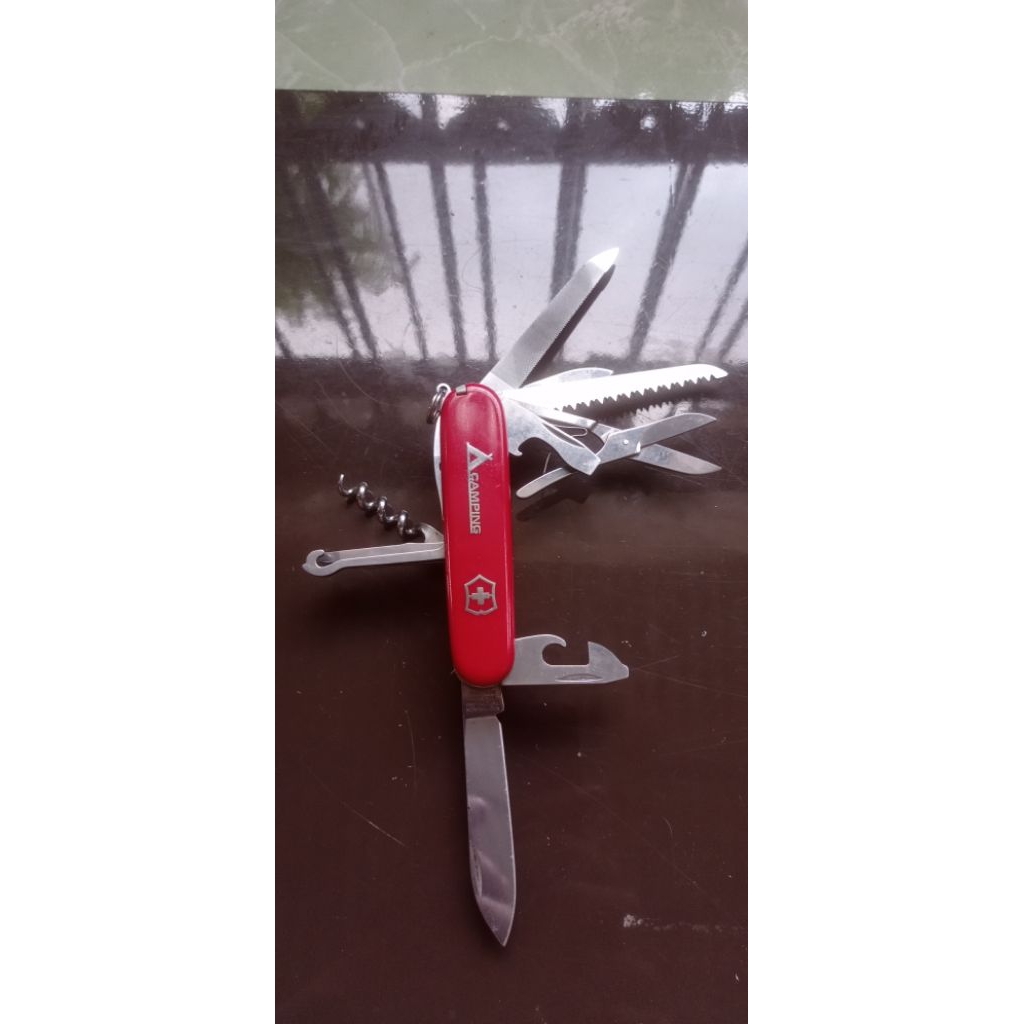 Victorinox Ranger logo Camping bekas original