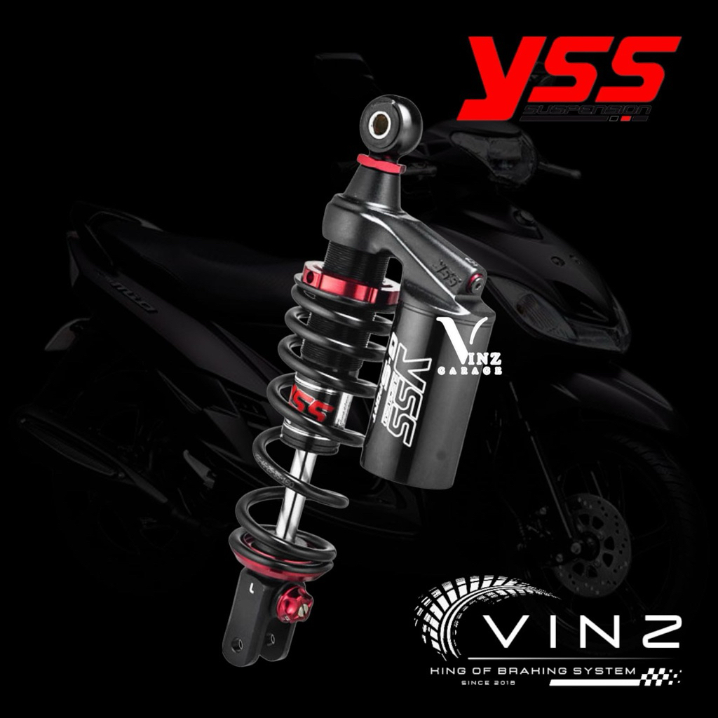 Shock YSS G Sport Mio 300 MM Black Series // Shockbreaker YSS GSport Mio Smooth 300 MM Black // Shoc