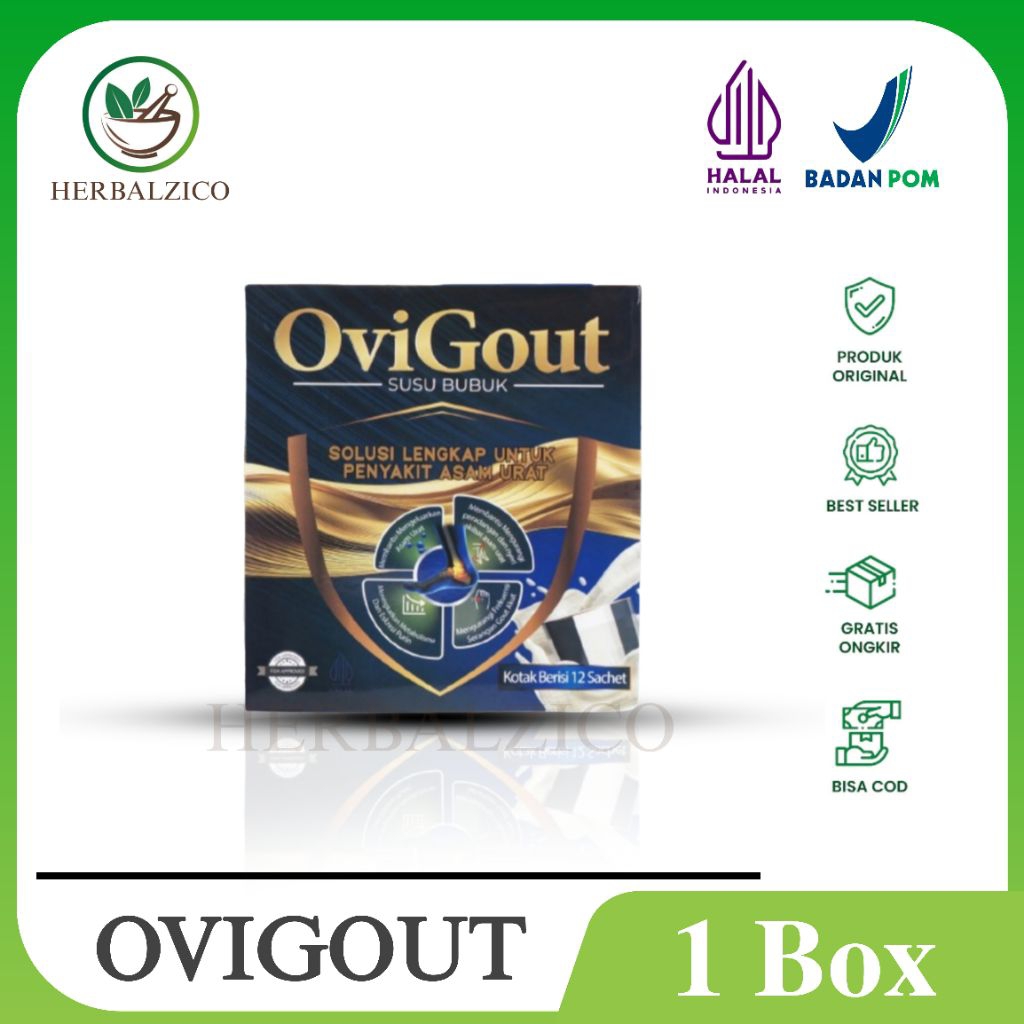 

Susu Ovigout Asli Original untuk Asam Urat Kolesterol Dan Nyeri Sendi