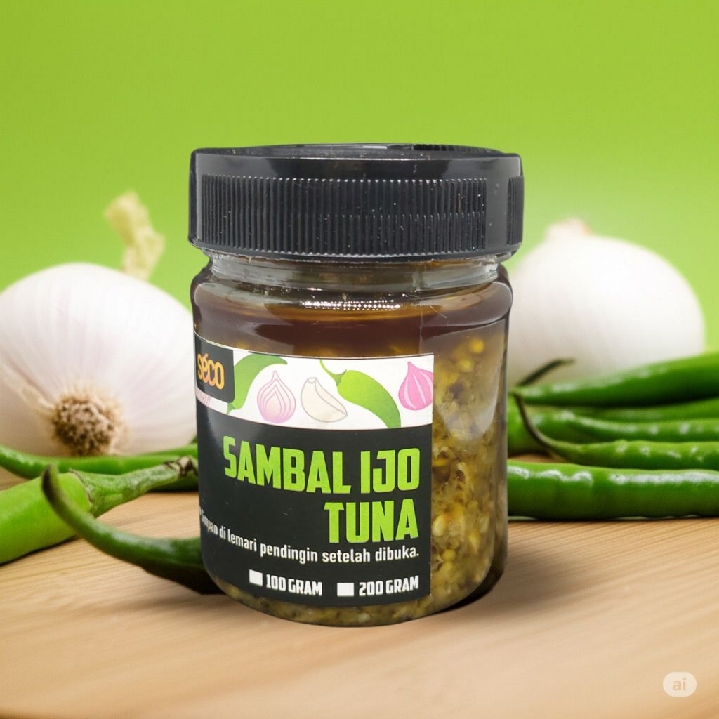 

Sambal Ijo Tuna SECO ● Sambal Homemade 100% Halal Tanpa Pengawet