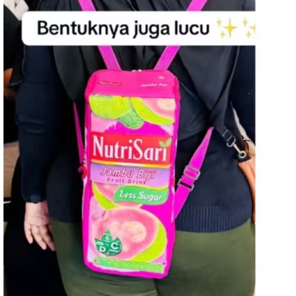 tas ransel viral PRJ 2025  nutrisari rare