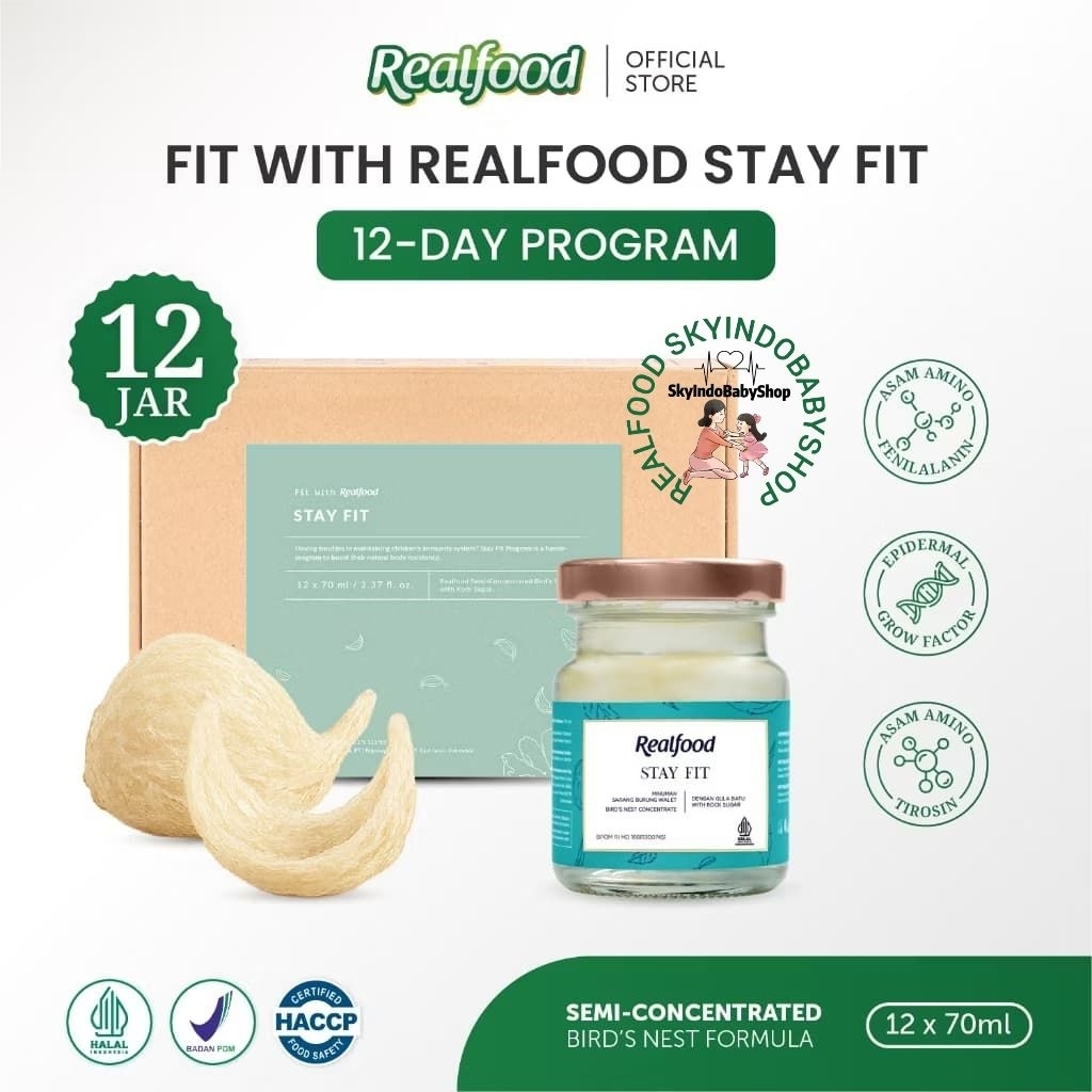 

Realfood Stay Fit 6 Botol &amp; 12 Botol Diskon Harga ( Minuman Sarang Burung Walet ) RSIBS