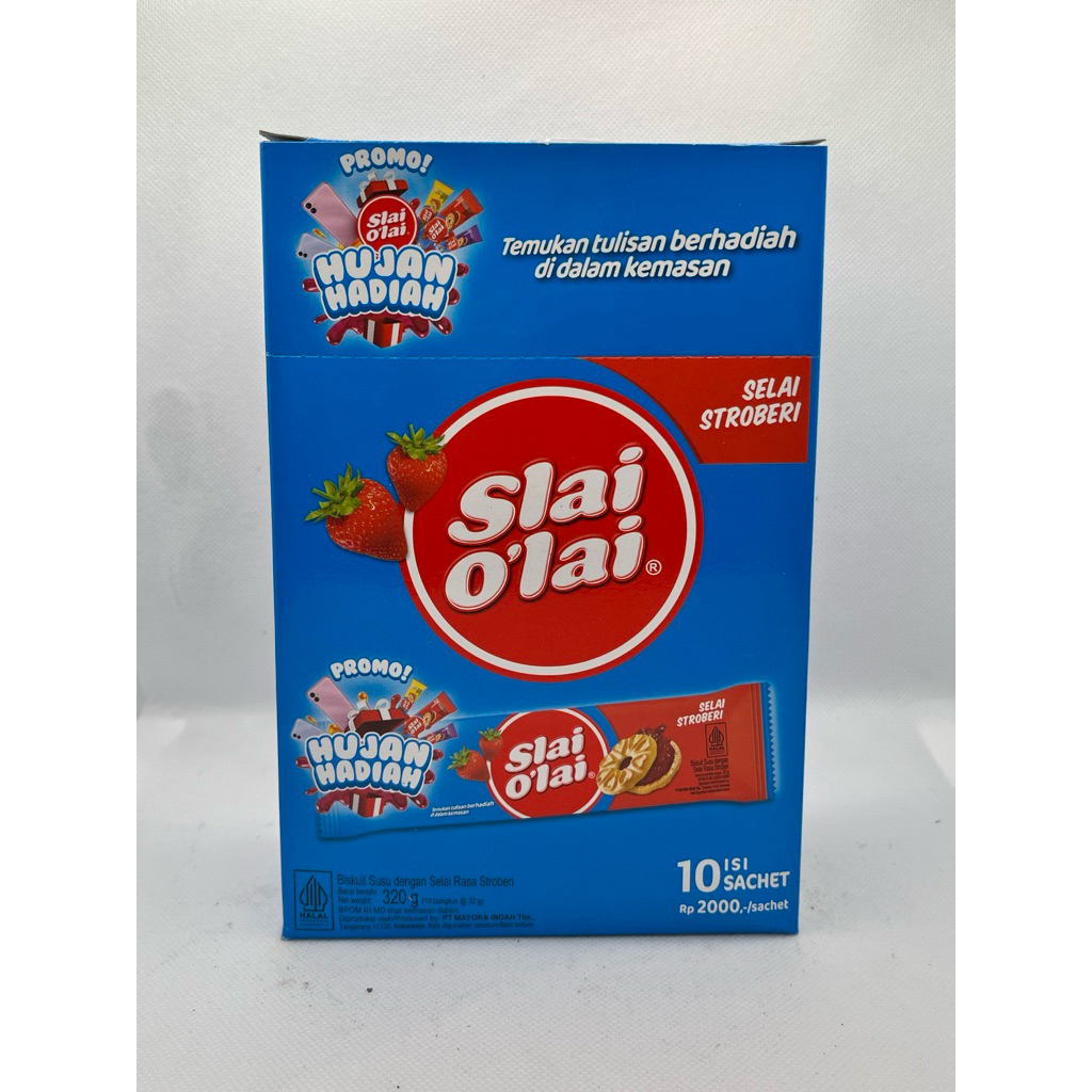 

Biskuit Slai Olai 2000 Isi 10 Sachet/Box