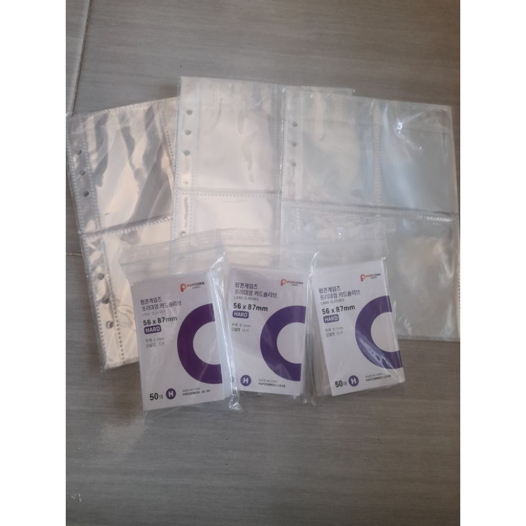 READY. SLEVE BINDER 4P SLEVE PC POPCORN UNGU CAHOL COLBOOK