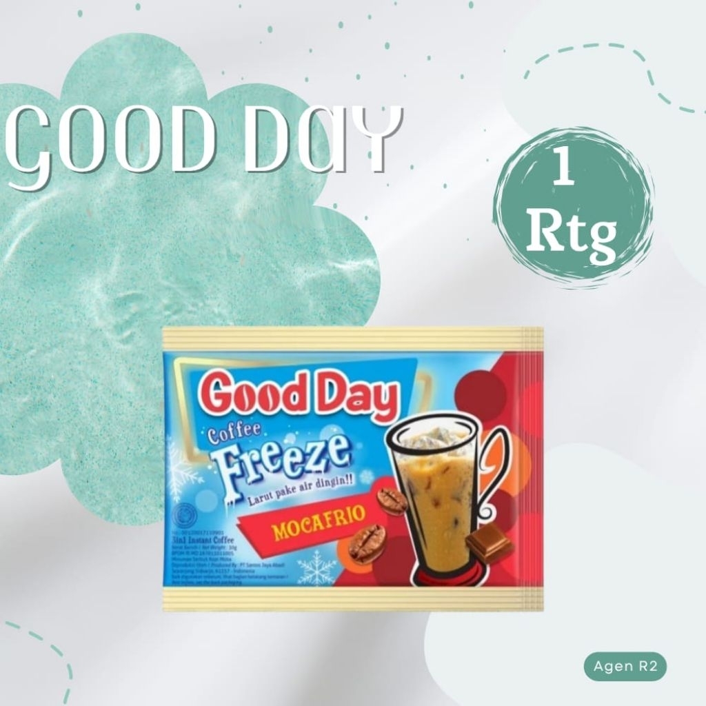 

Goodday Coffe Freeze (1 Renceng / 10 pcs)