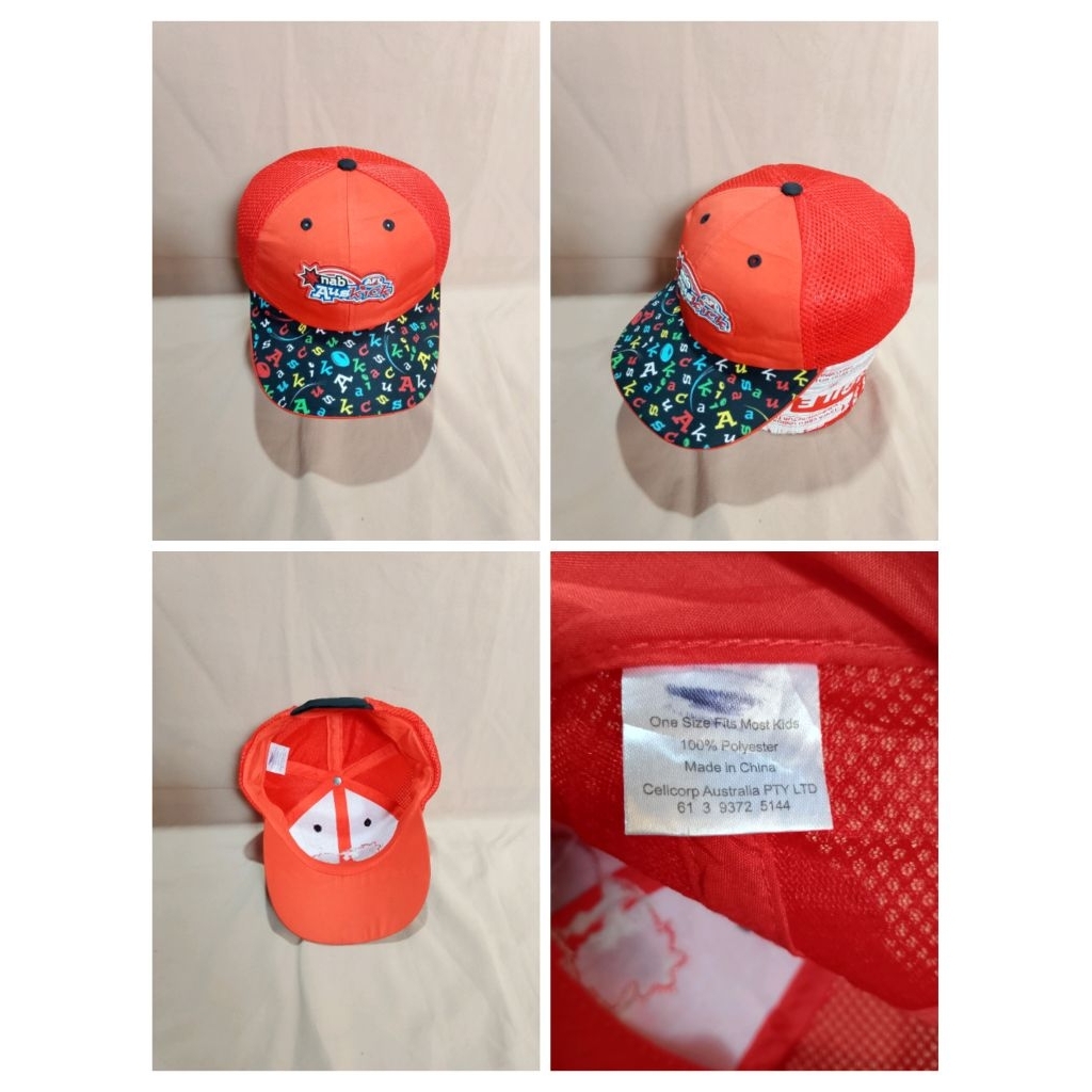 thrift topi sport anak AUS KICK series