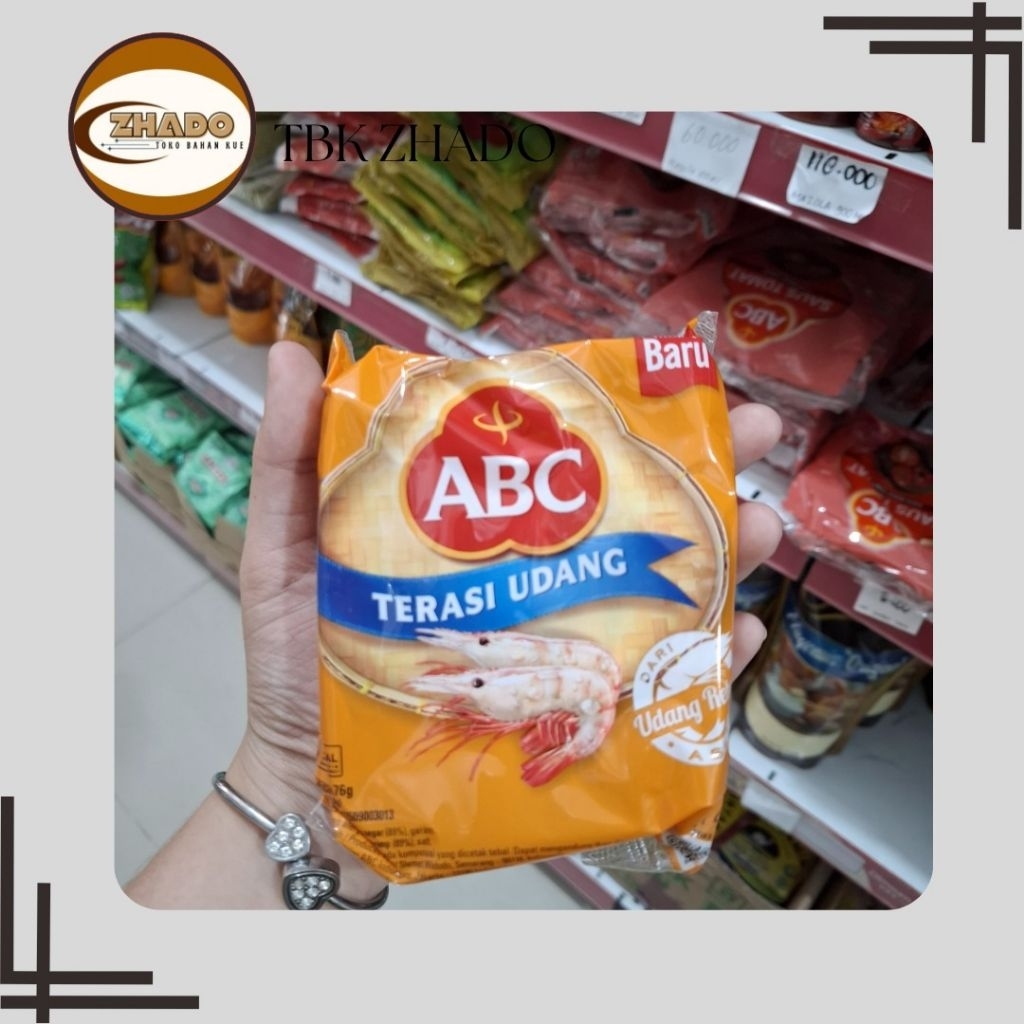 

ABC Terasi Udang 76 gr pack