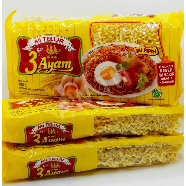 

Mie Telur 3 Ayam / mie telor / cap 3 ayam / mie telur cap tiga ayam / mie telor 3 ayam / mie telor cap 3 ayam / mie telor cap tiga ayam