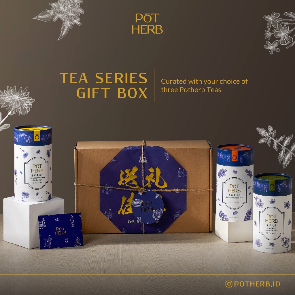 

[POTHERB] TEA SERIES GIFT BOX