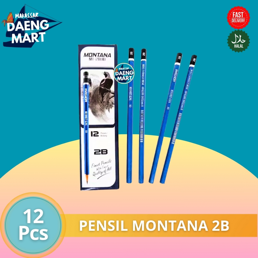 

Pensil 2B Montana 1Lusin Murah