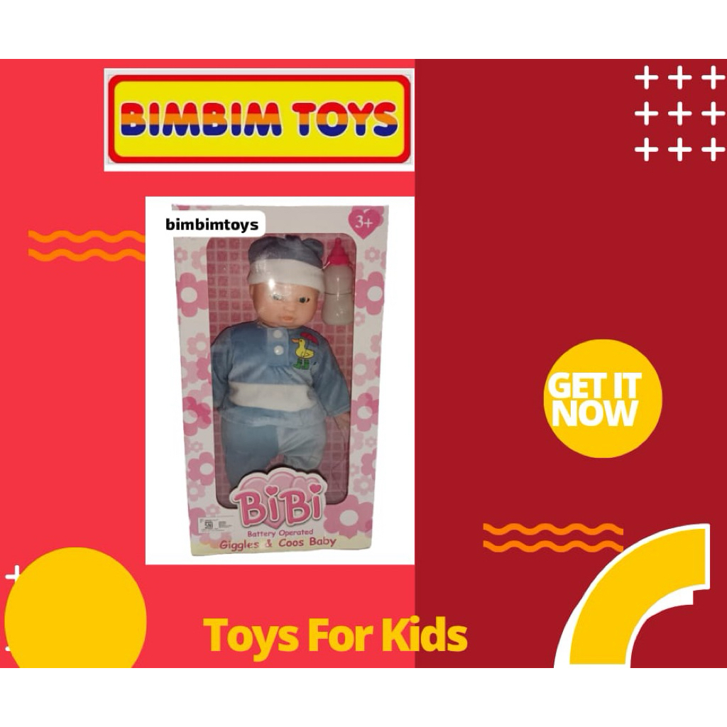 MAINAN BONEKA BIBI GIGGLES BAHAN FULL KARET BONEKA BIBI BONEKA BABY MAINAN ANAK BONEKA BIBI EKSPRESI