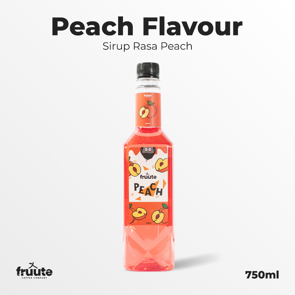 

Sirup Fruute Rasa Peach - 750ml