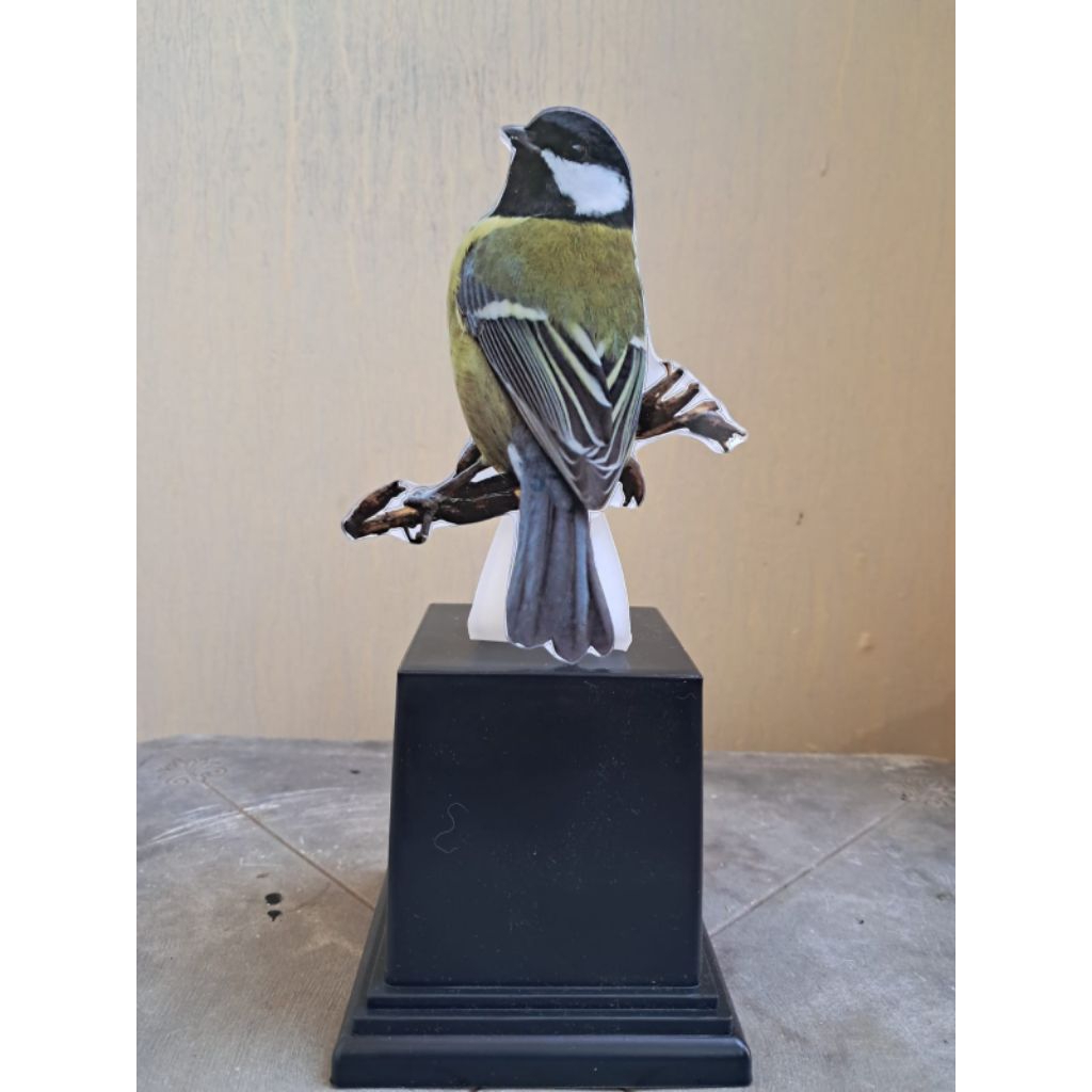 Trophy/Piala Burung Gelatik Batu Akrilik
