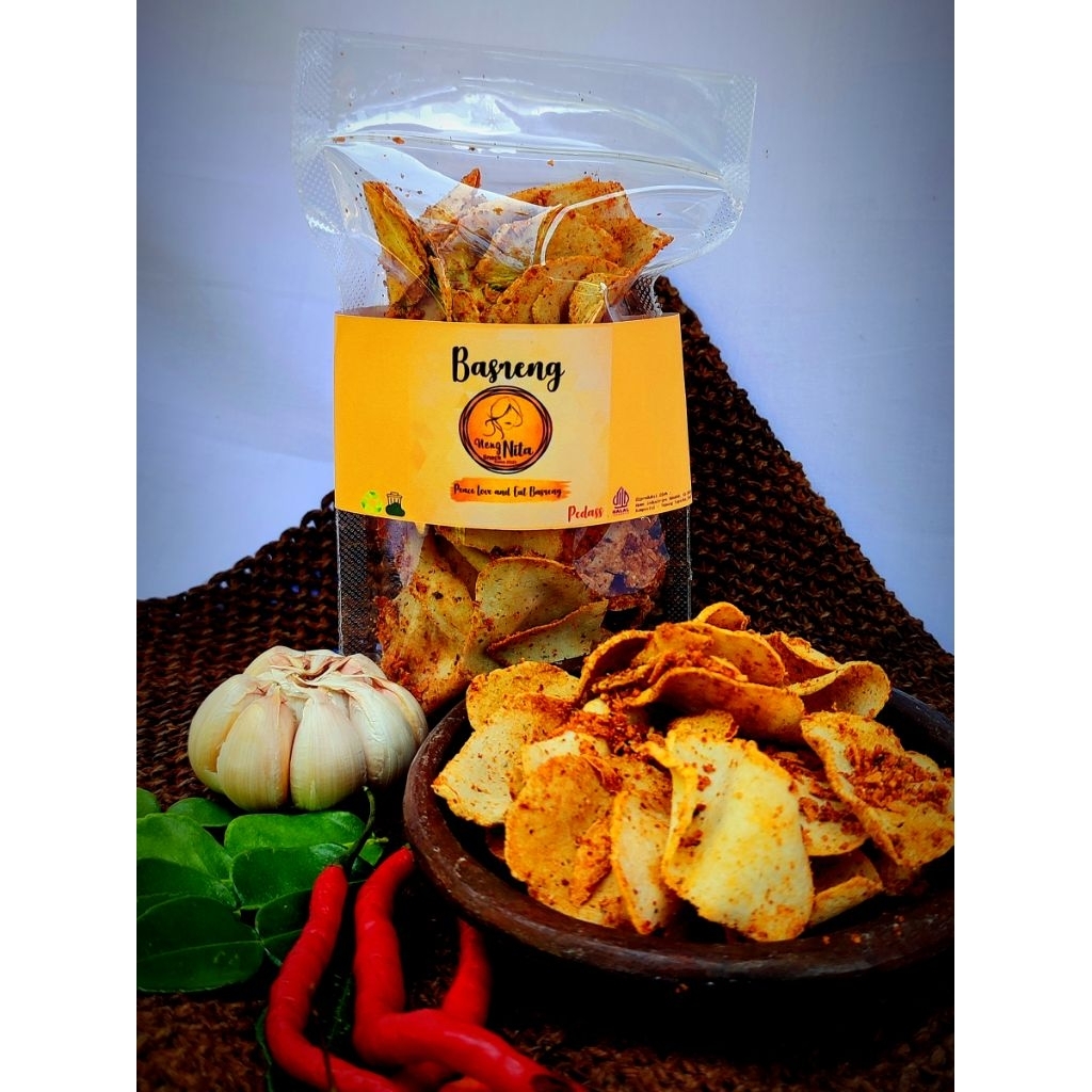 

Basreng pedas mini 60 g