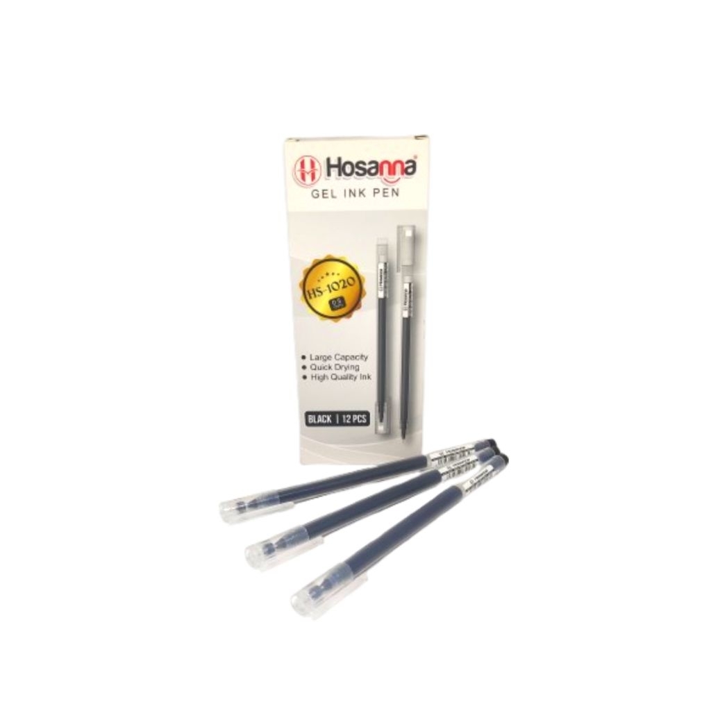 

1Pcs Alat tulis Pulpen Gel Office HS-1020 / Pulpen Gel Hosanna HS-1020