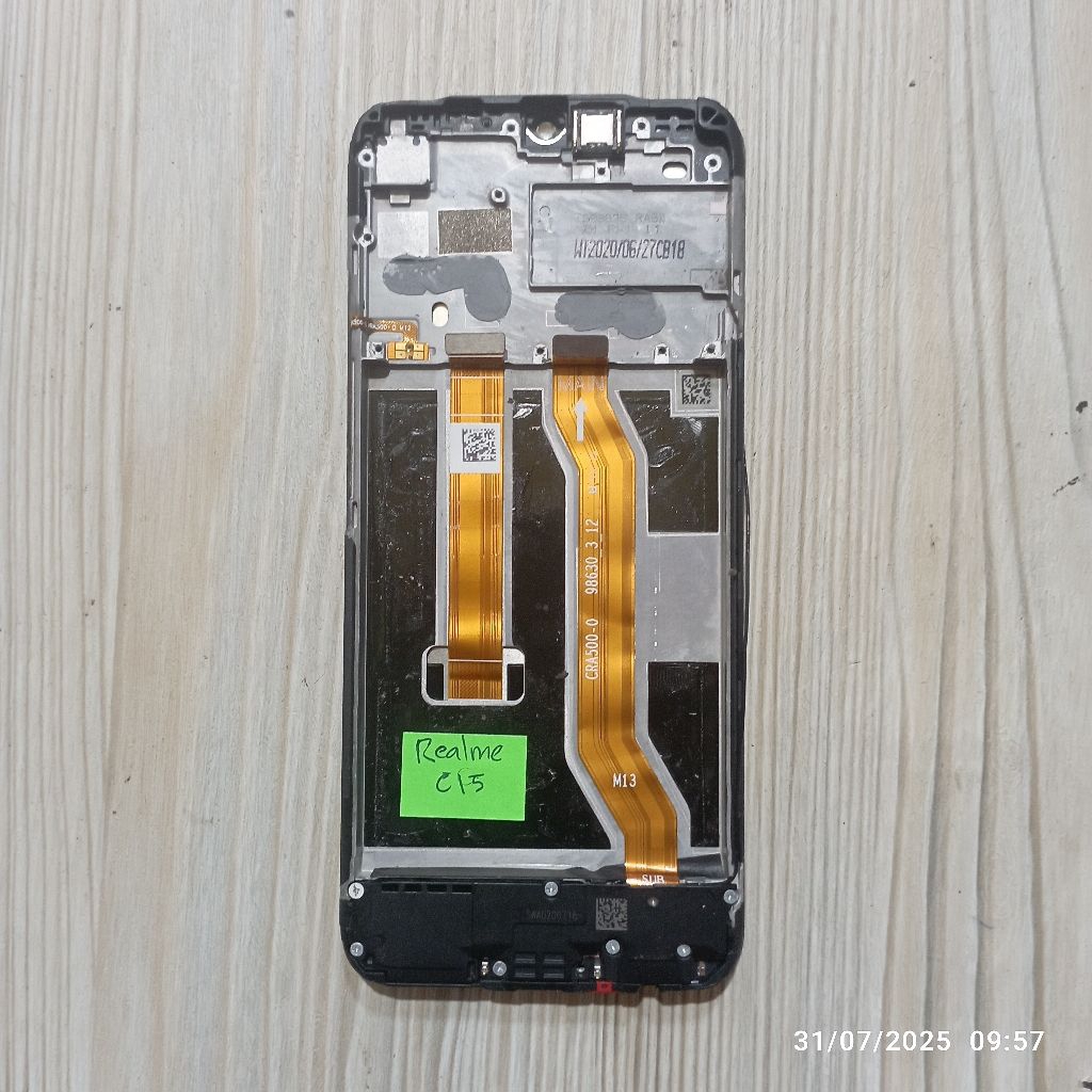 LCD Touchscreen Realme C15 Poni Orie Copotan