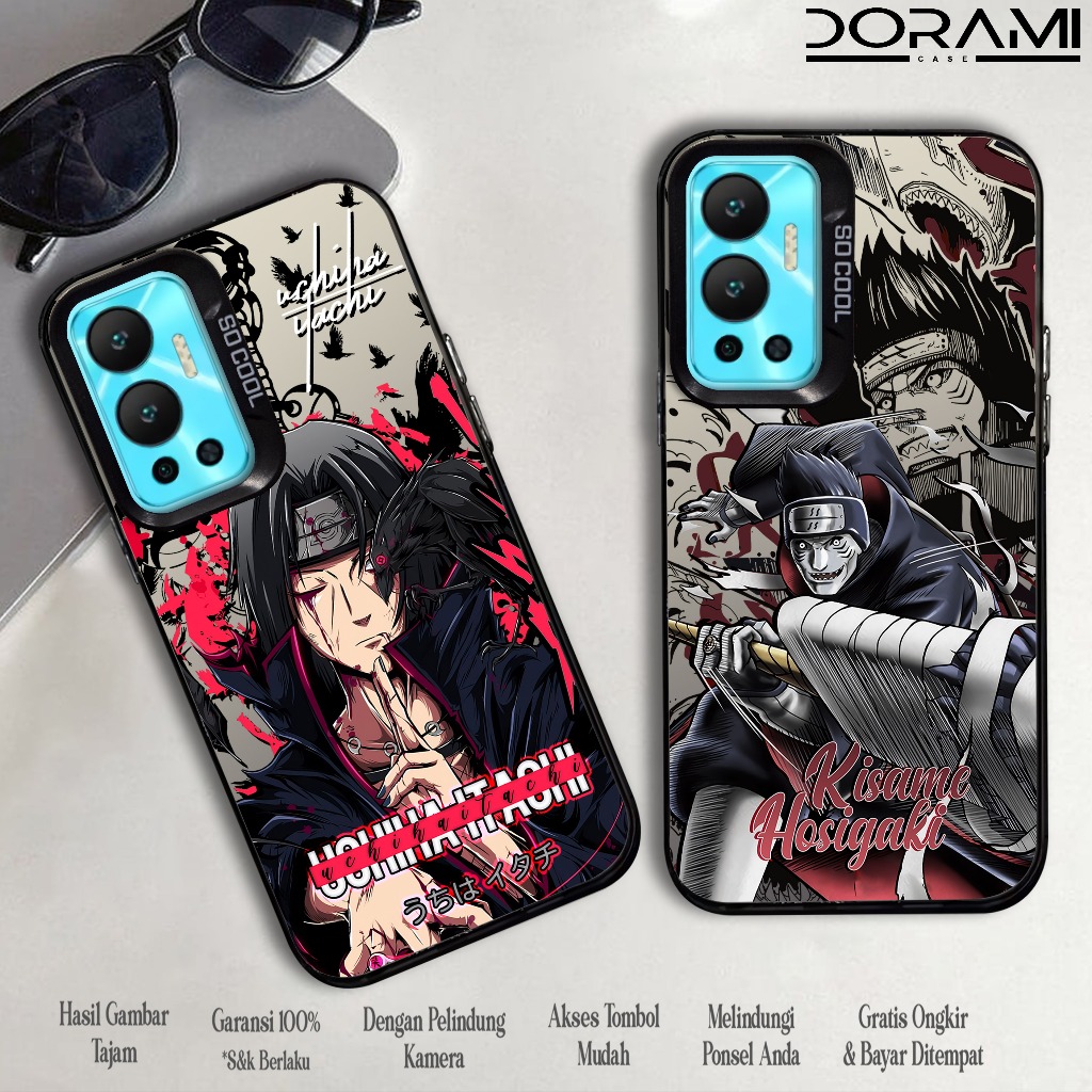 Case Infinix Hot 12 ( ITACHI ) Softcase Hybrid IMD Plate Polycarbonate Hologram Premium So Cool - Ca