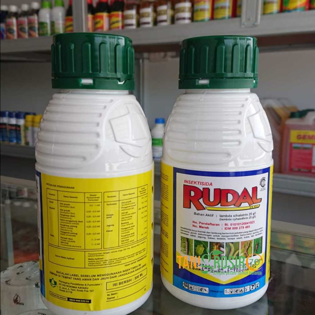 INSEKTISIDA Rudal 25 EC( Lambda sihalotrin 25 g/l ) 500 ml - Ampuh mengatasi hama ulat dan kutu were