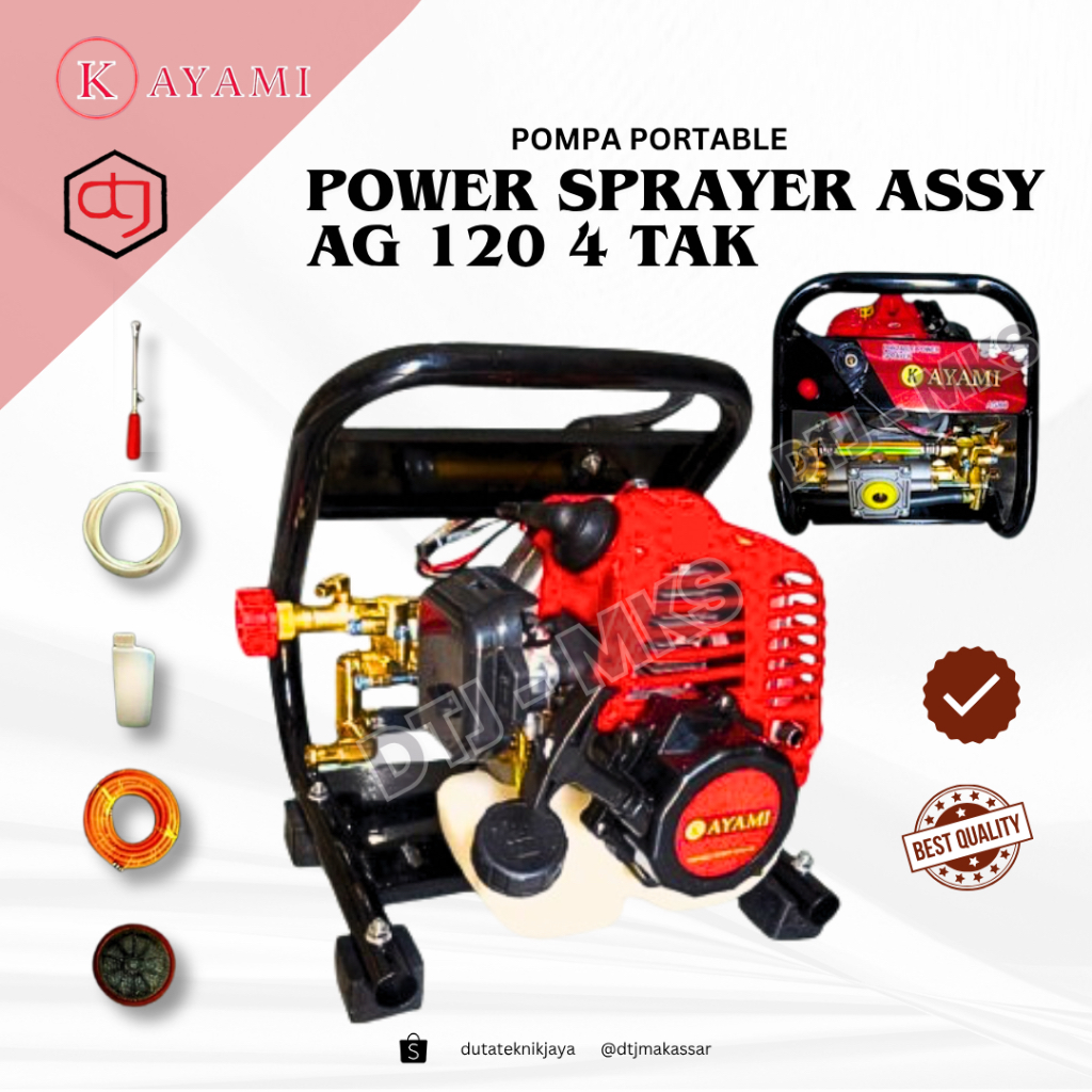 Power Sprayer KAYAMI AG120 4 TAK SPRAYER PORTABLE