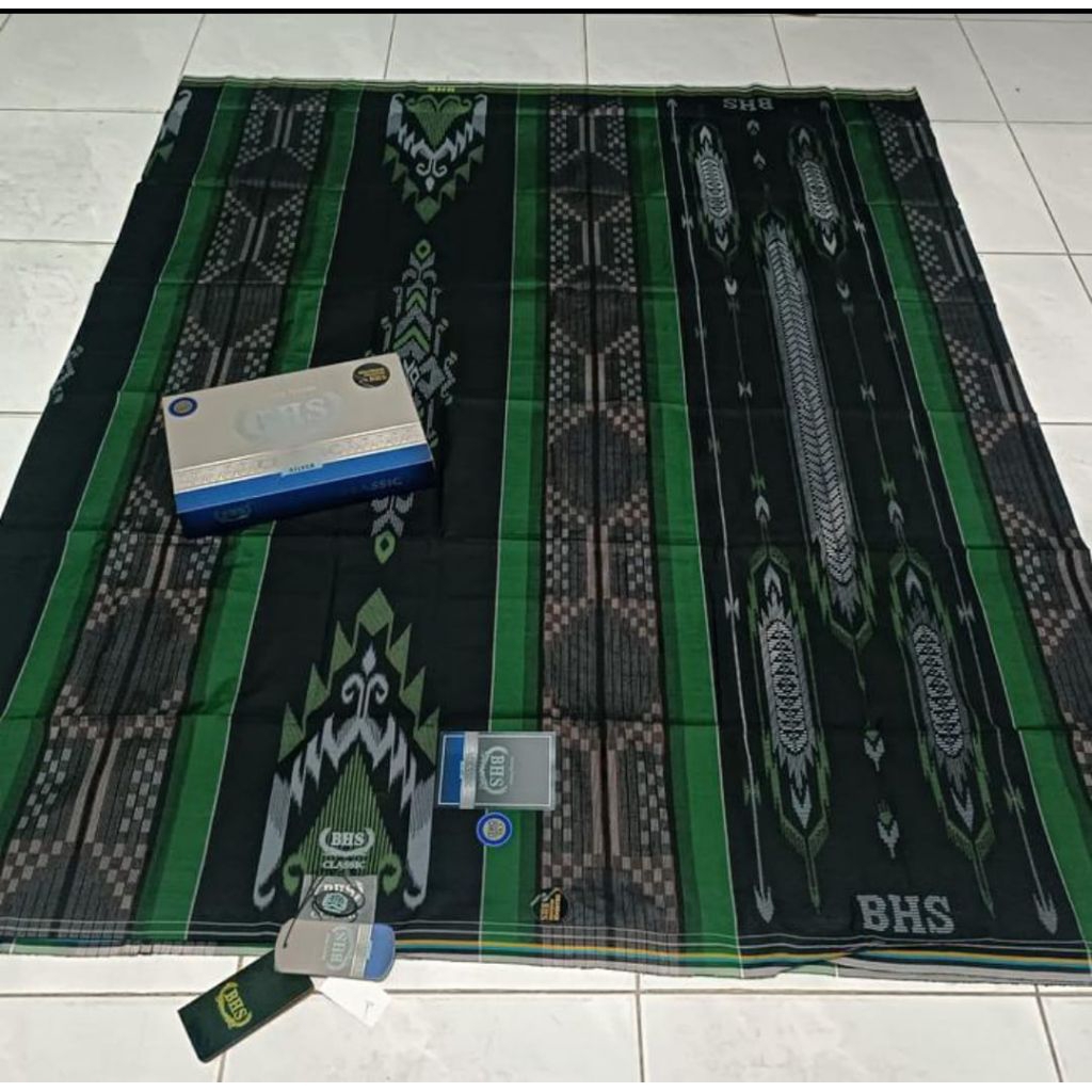 Sarung BHS Classic Hijau Nu Barang original kwalitas terjamin harga murah