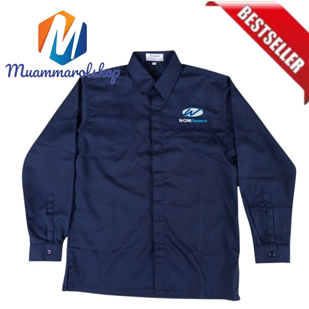 kemeja wom finance kemeja seragam wom finance