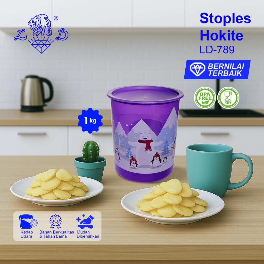 TOPLES HOKITE 1 KG / TOPLES KARAKTER LUCU / SEALWARE / TOPLES KEDAP