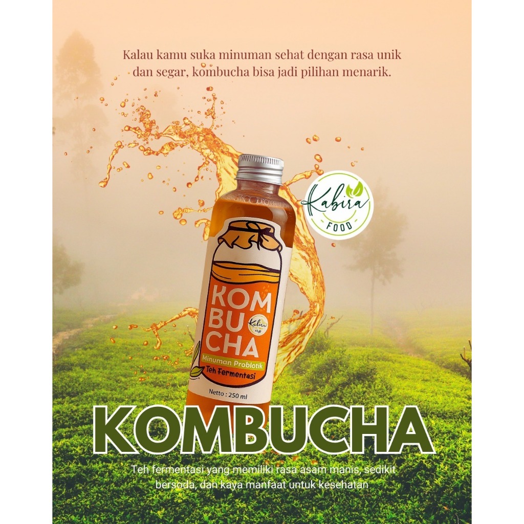 

Kabira Kombucha Probiotik Alami Minuman fermentasi Detox