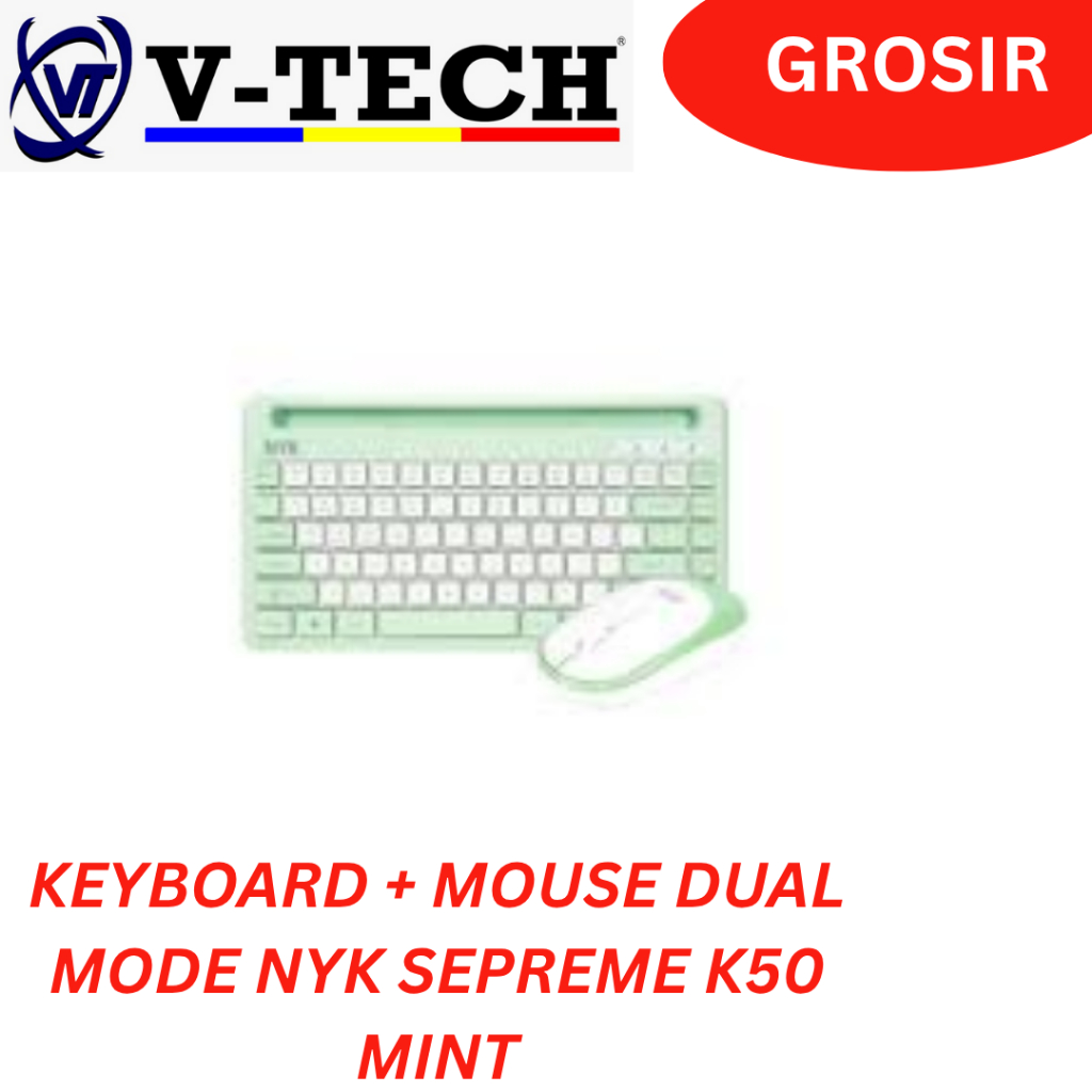KEYBOARD + MOUSE DUAL MODE NYK SEPREME K50 MINT