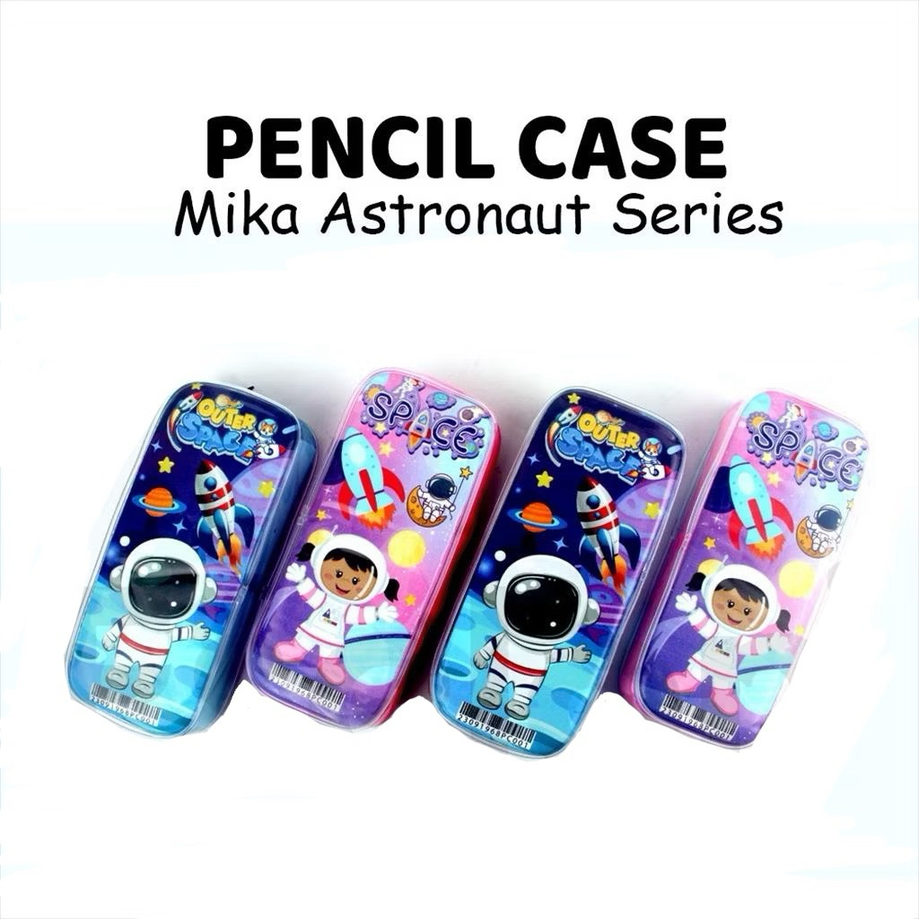 

KOTAK PENSIL MIKA RESLETING SPACE / TEMPAT PENSIL ASTRONOT / PENCIL CASE ASTRONOUT