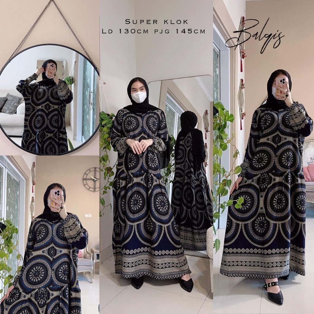 BALQIS Dress Motif By Fairuz