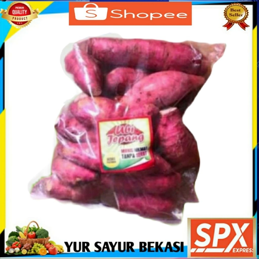 

Ubi Jepang 1kg (pack).