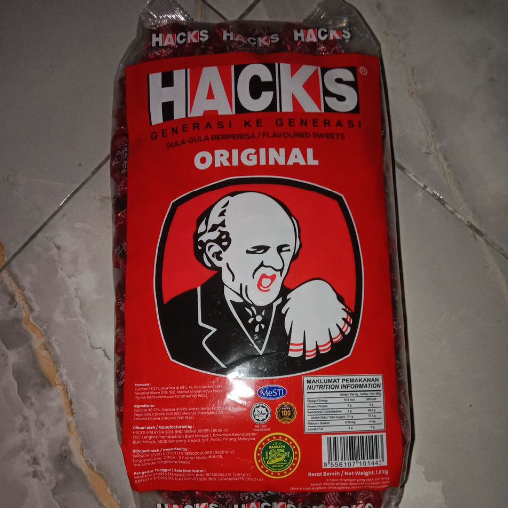 

Permen gulagula original 1.8kg 10bungkus 1kotak