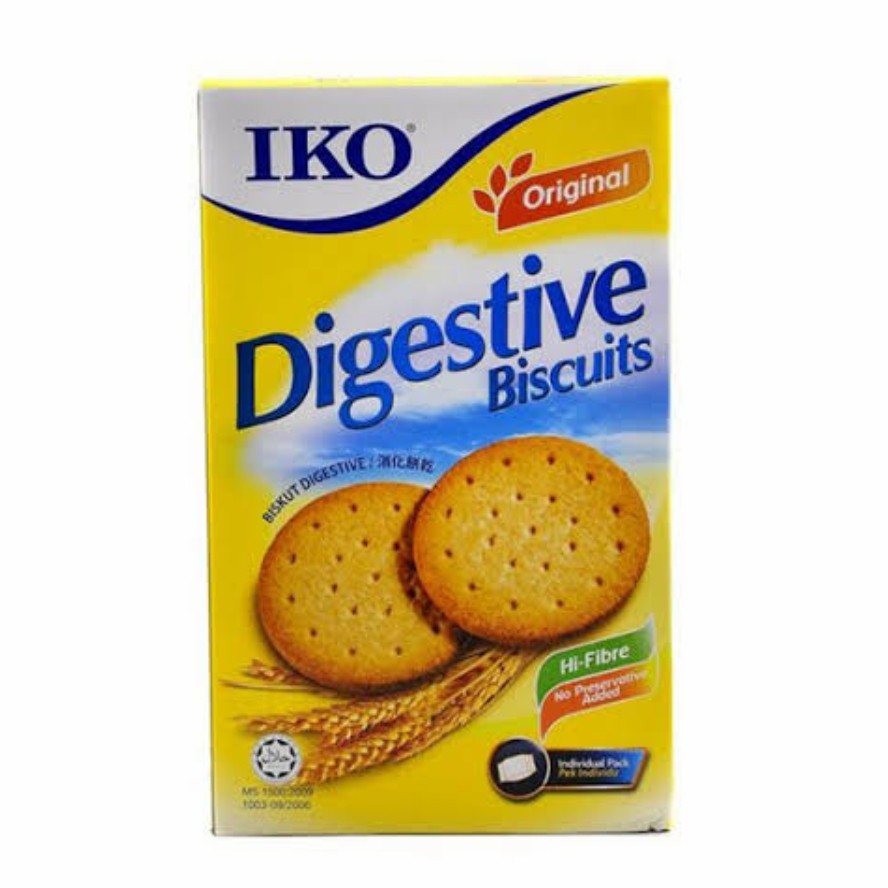 

[oddsolshop] pekanbaru/IKO Digestive Biscuits 400GR / Biskuit