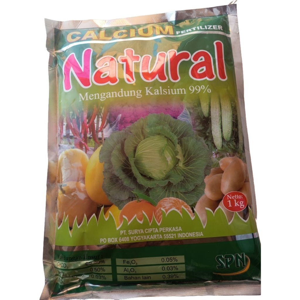 NATURAL KALSIUM ANTI RONTOK BUNGA DAN BUAH