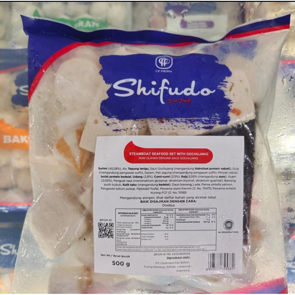 

shifudo steamboat with gochujang 500 gram frozen food